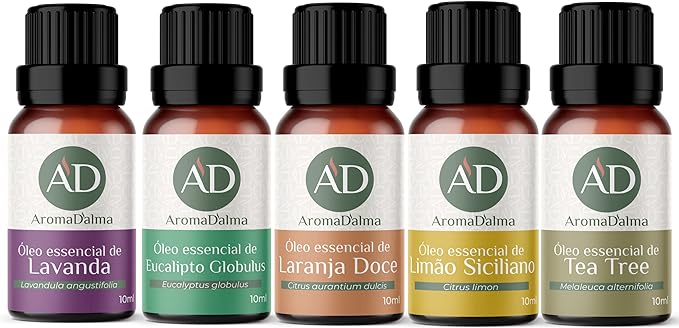 Um kit de óleos essenciais é um excelente presente para o dia das mães.