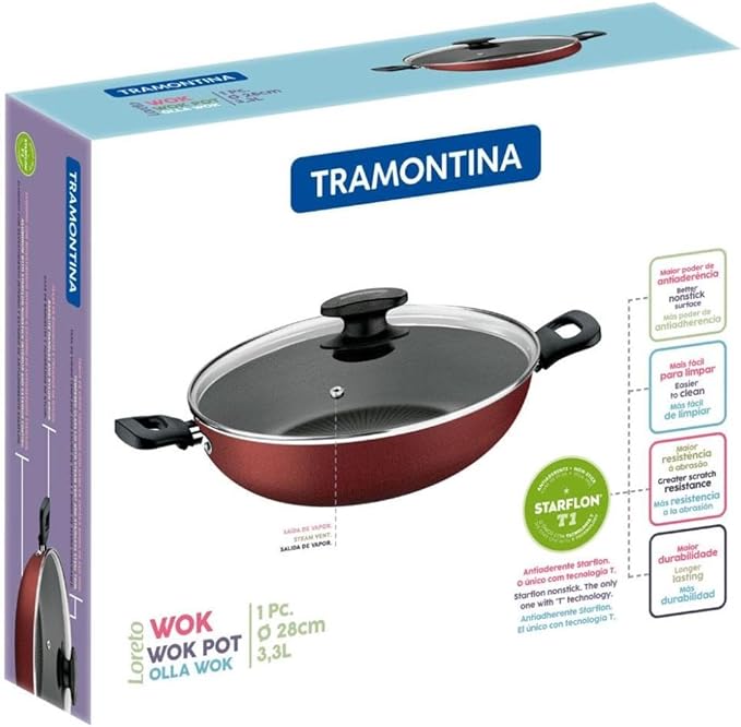 Uma panela Wok é um excelente presente para o dia das mães