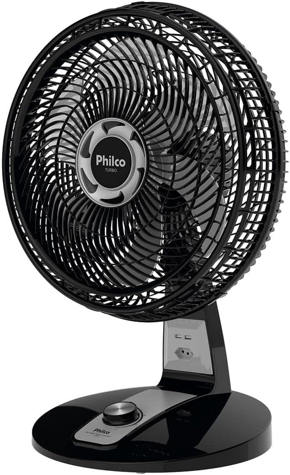 Os ventiladores de mesa da Philco trazem muitas inovações, como por exemplo entradas para USB no modelo PVT 400 Turbo.