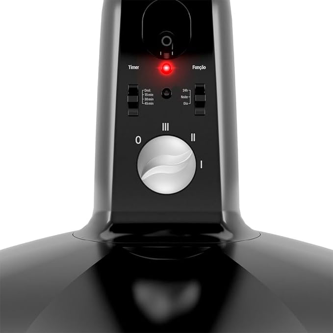 A maioria dos ventiladores de mesa possuem 3 velocidades. Agregar um timer é uma boa funcionalidade.