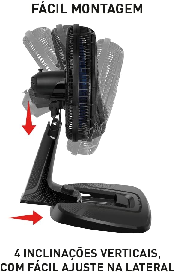 Ventiladores de mesa devem ser práticas, fáceis de transportar e versáteis.