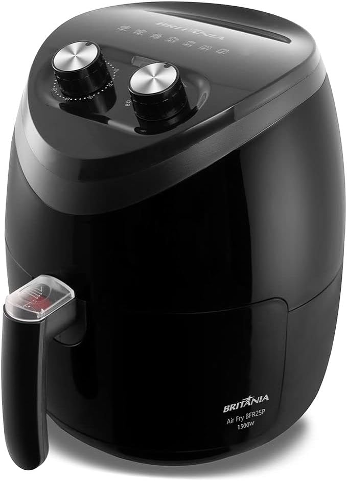 Além das Air Fryer de 5 litros e de 4 litros, existem outros modelos que podem ser enquadrados como de média e de pequena capacidade.