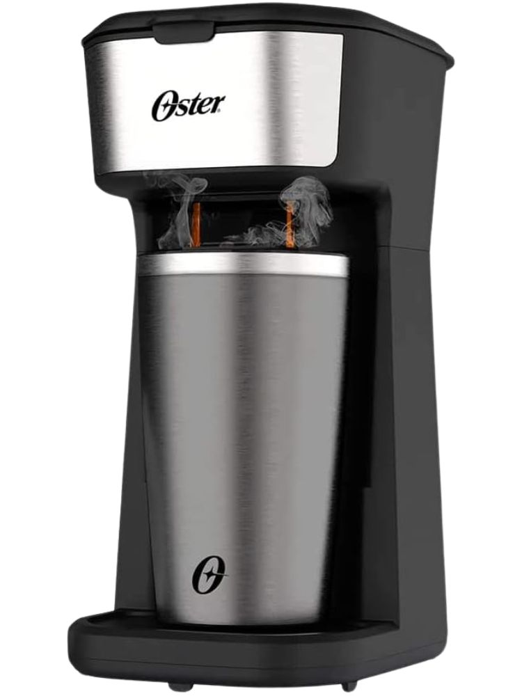 As cafeteiras elétricas levam praticidade e beleza para sua casa. Este é o modelo Oster OCAF200.