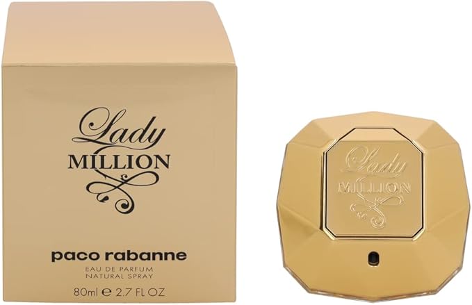 Sofisticação e frescor no Lady Million, um produto que se destaca dentre os perfumes femininos importados.