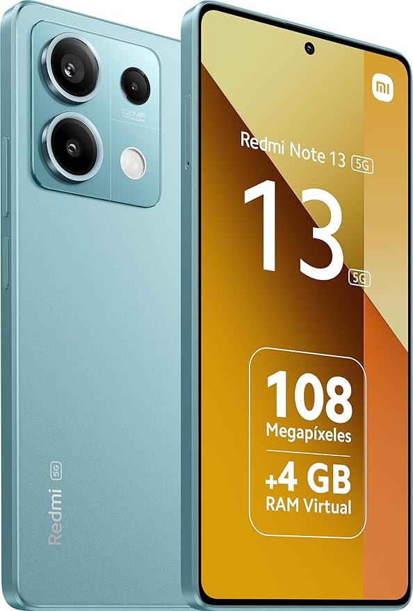 O Redmi Note 13 5G, um dos melhores celulares da Xiaomi, têm um custo-benefício atraente.