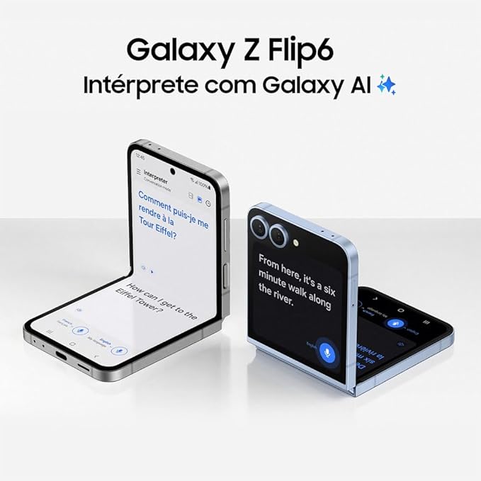 Dentre os celulares Samsung, os modelos Galaxy Z Flip são top de linha em tecnologia.
