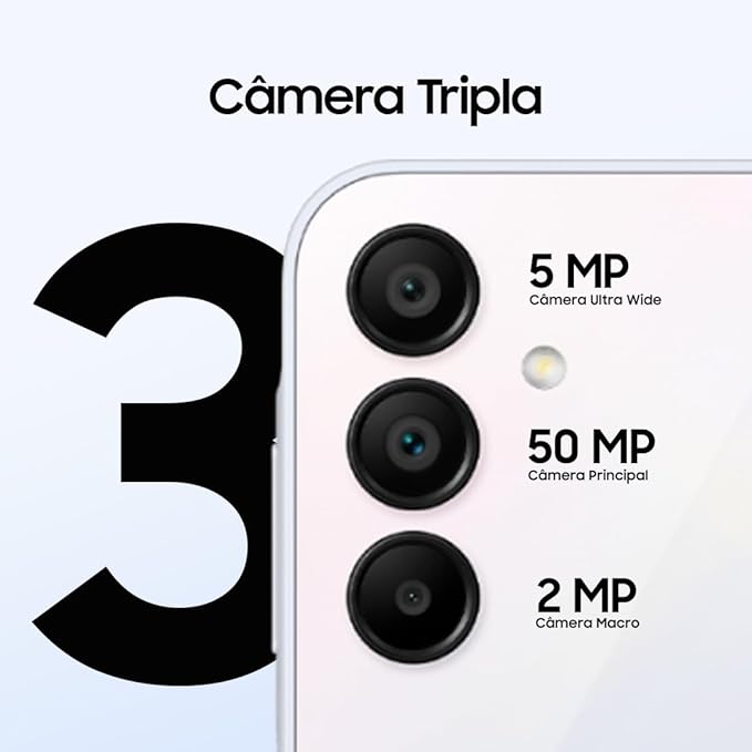 Dentre os celulares Samsung dessa lista, o Galaxy A15s continua sendo uma excelente opção para quem busca um aparelho com o preço maios em conta.