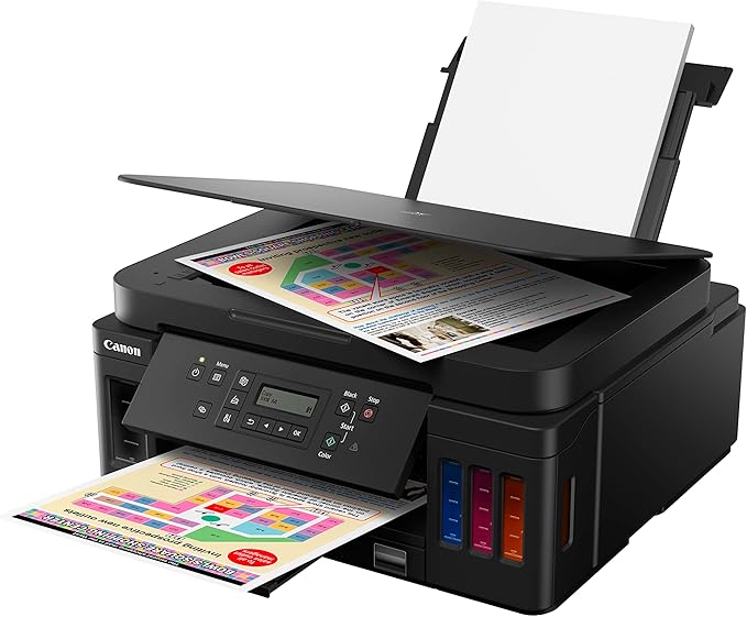Qual a melhor impressora tanque de tinta da Canon? Com certeza a MegaTank G6010 é uma delas!