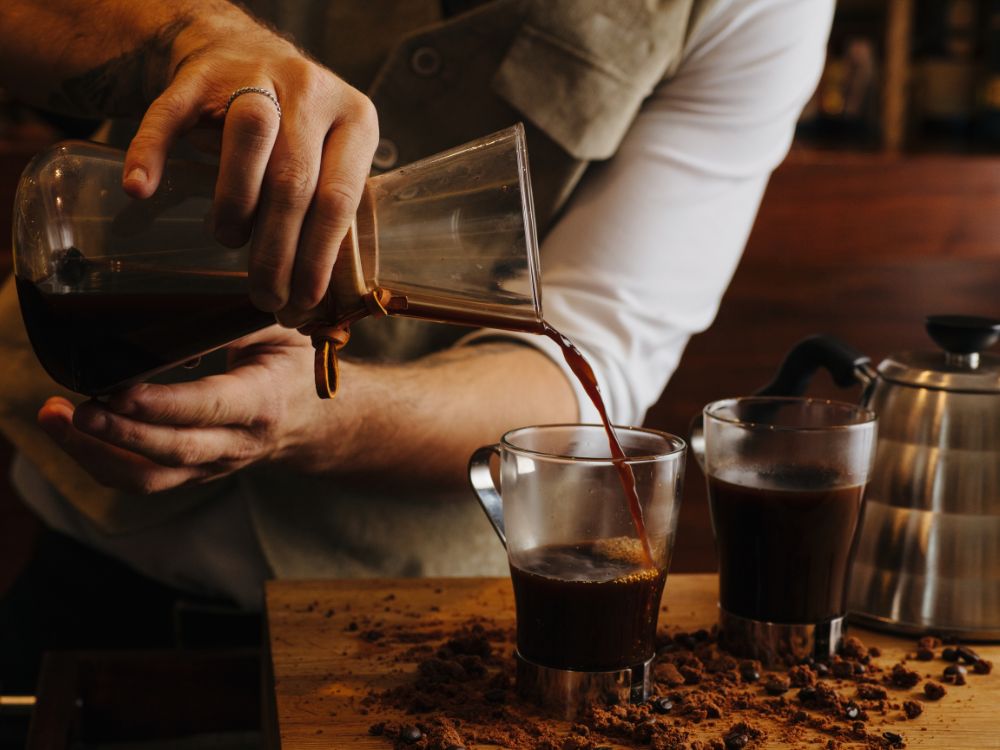 A cafeteira Chemex é uma melhores opções de presentes para quem ama café.